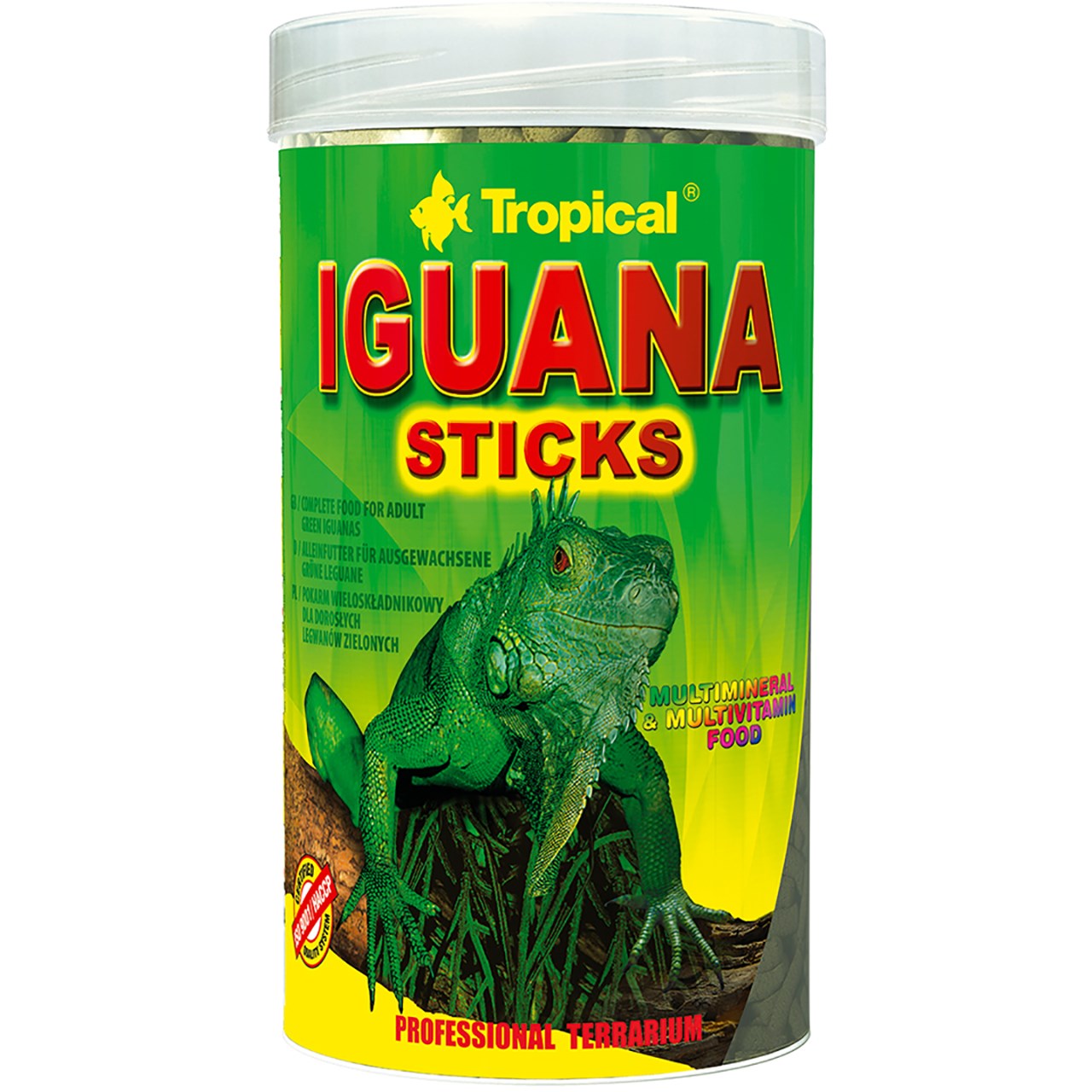 غذای ایگوانا تروپیکال مدل Iguana Sticks وزن 65 گرم