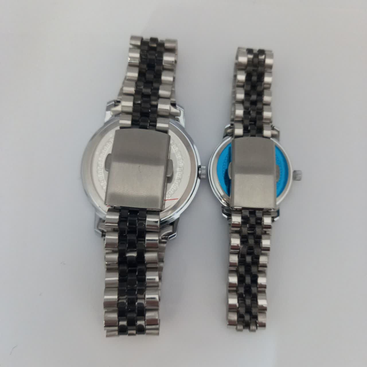 ست ساعت مچی عقربه ای  زنانه و مردانه مدل long 80560G