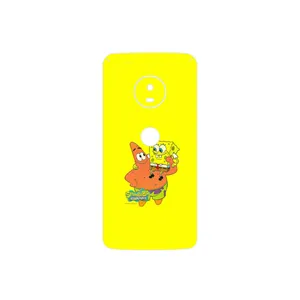 MAHOOT SpongeBob SquarePants Cover Sticker for Motorola Moto G5 Plus