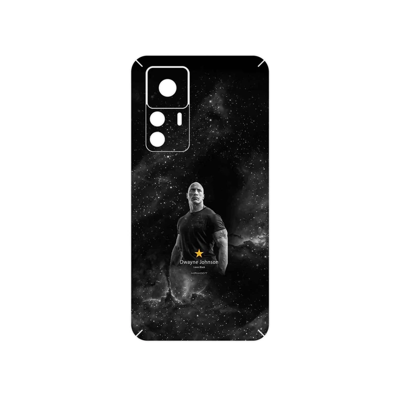 برچسب پوششی ماهوت مدل Dwayne Johnson مناسب برای گوشی موبایل شیائومی 12T Pro