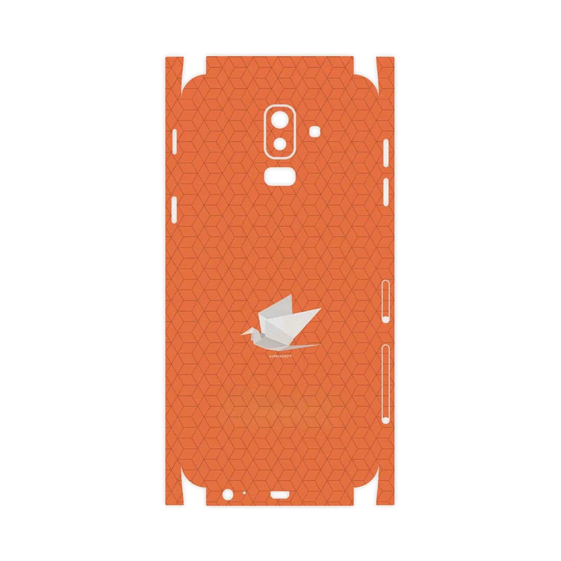 برچسب پوششی ماهوت مدل Minimalist origami bird-FullSkin مناسب برای گوشی موبایل سامسونگ Galaxy J8