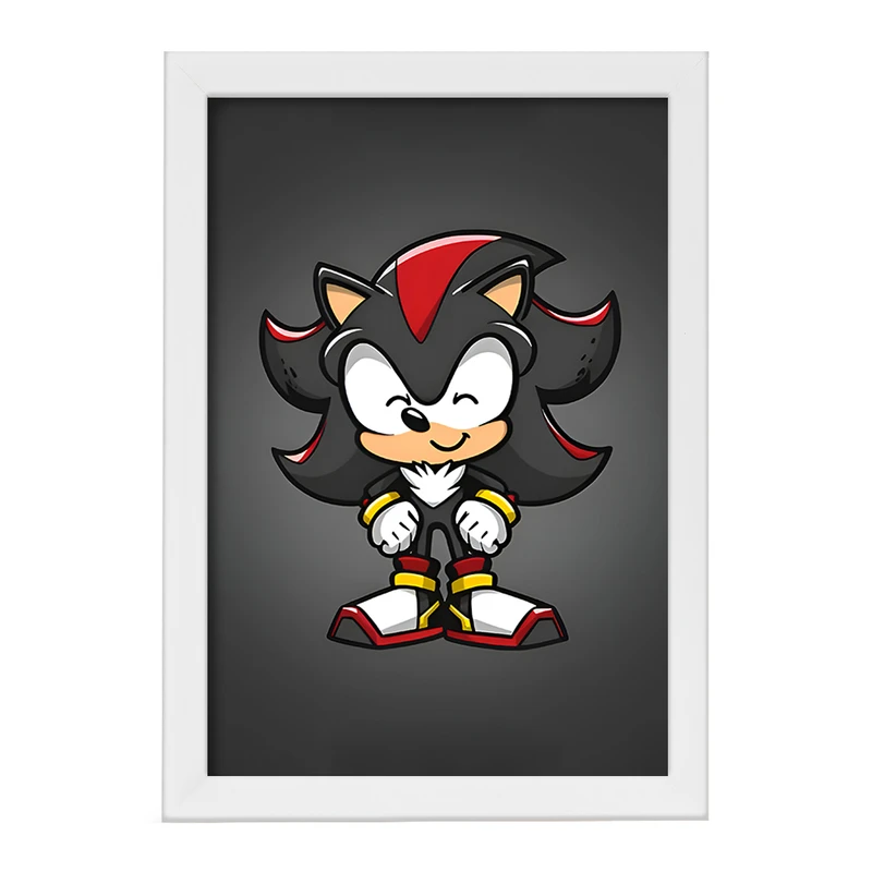 تابلو خندالو مدل سایه جوجه تیغی سونیک کد F9422