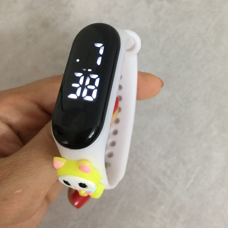 ساعت مچی دیجیتال مدل ضدآب لمسی سیلیکونی کد MOS YE L 77