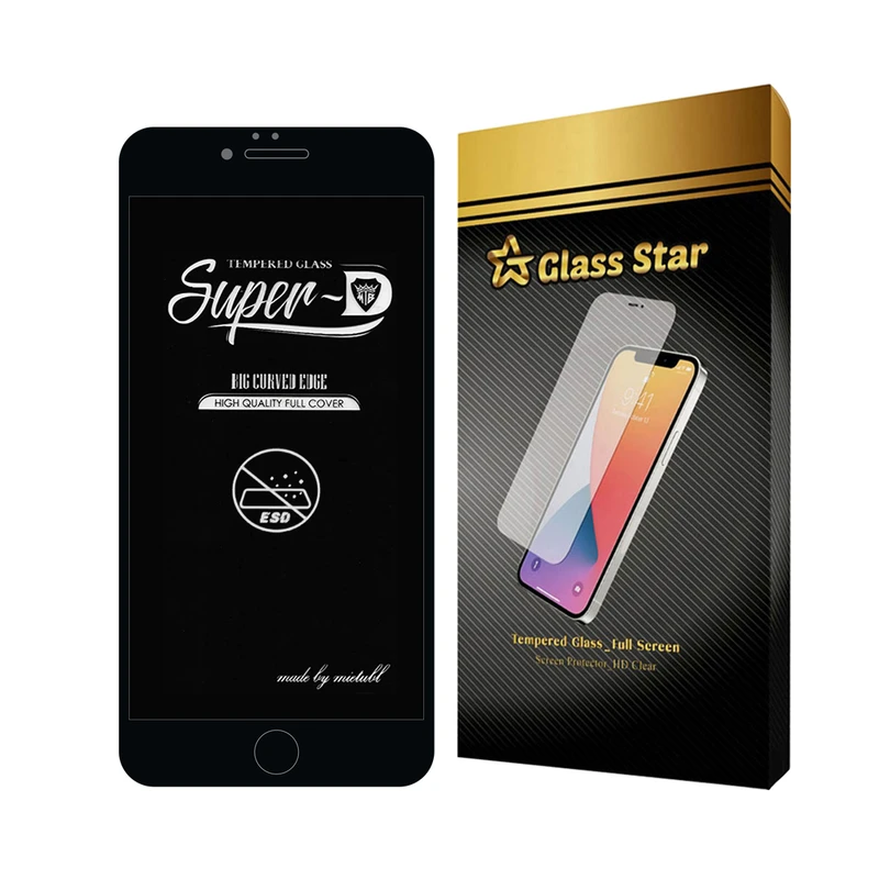 محافظ صفحه نمایش گلس استار مدل SUPER2G مناسب برای گوشی موبایل اپل iPhone 6 / 6s