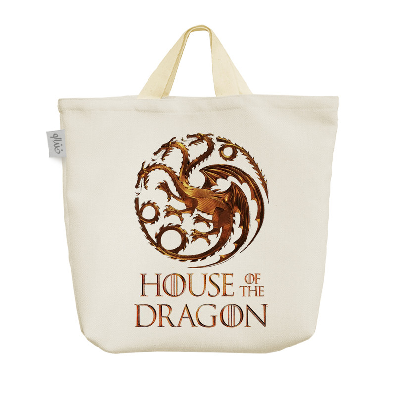 ساک خرید خندالو مدل House of the Dragon کد 5004