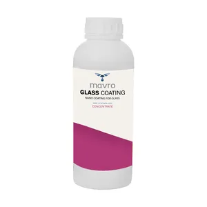  محلول نانو آبگریز ضد لک و جرم شیشه و سطوح سیقلی ساختمان ماورو مدل CONCENTRATED حجم 1 لیتر