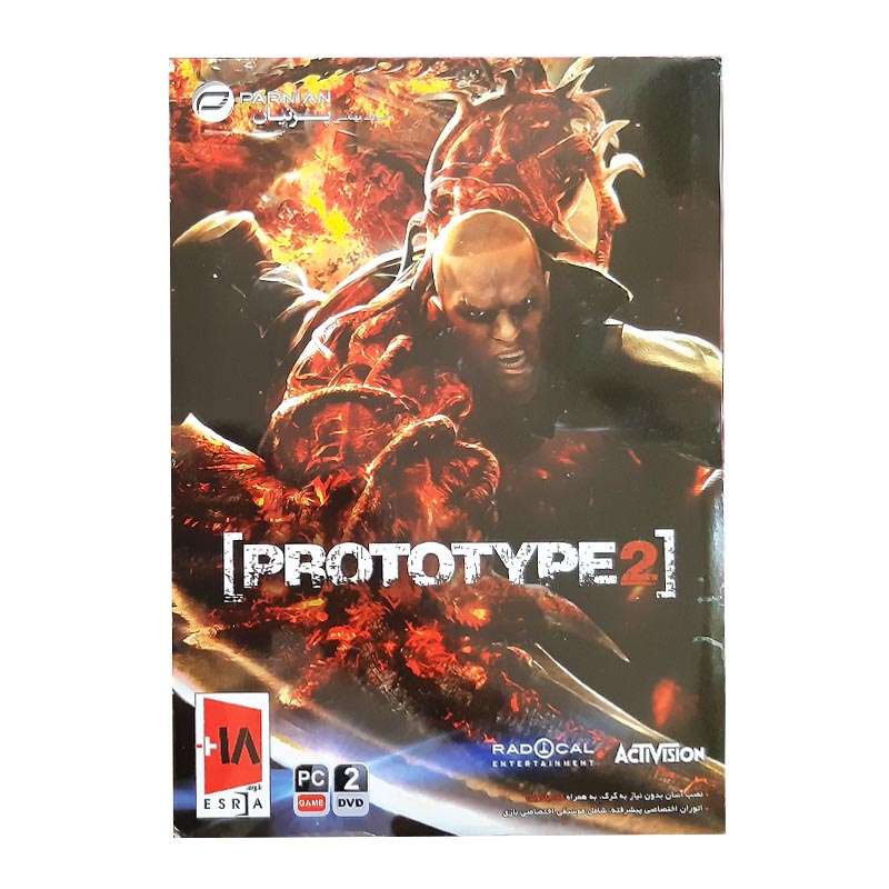 بازی کامپیوتری Prototype 2 مخصوص pc نشر پرنیان بازی کامپیوتری Prototype 2 مخصوص pc نشر پرنیان