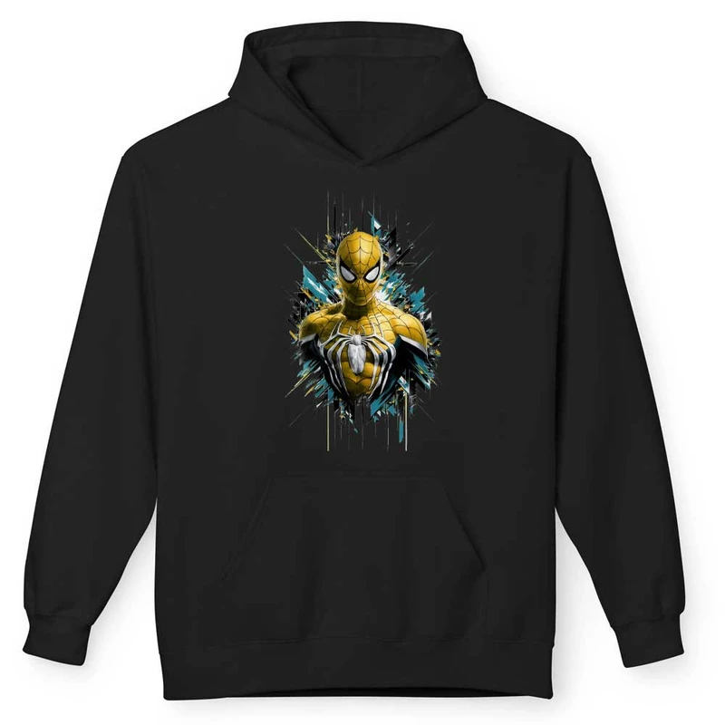 هودی مردانه پاد آفرین مدل مرد عنکبوتی کد 1104