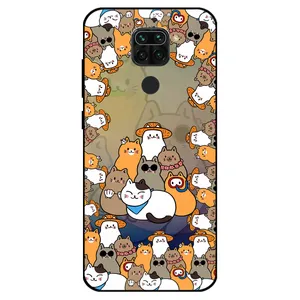 Megafone 7717 Cover For Xiaomi Redmi Note 9 / Redmi 10x 4G 