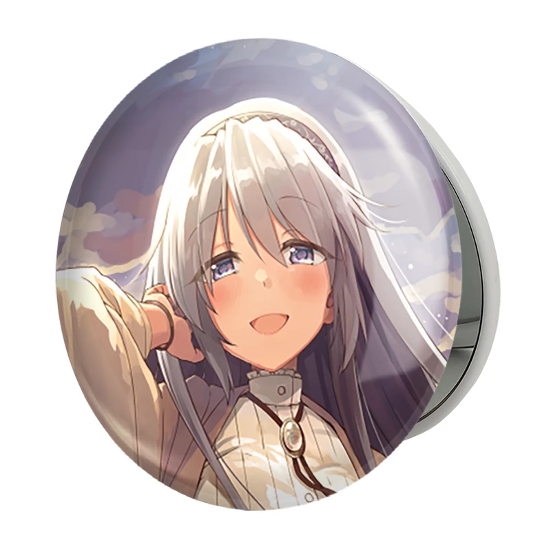 آینه جیبی خندالو طرح ساکاگامی انیمه کلند Clenned مدل تاشو کد 22408 