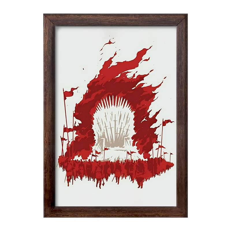 تابلو خندالو طرح گیم آف ترونز (Game of Thrones)  کد F4684