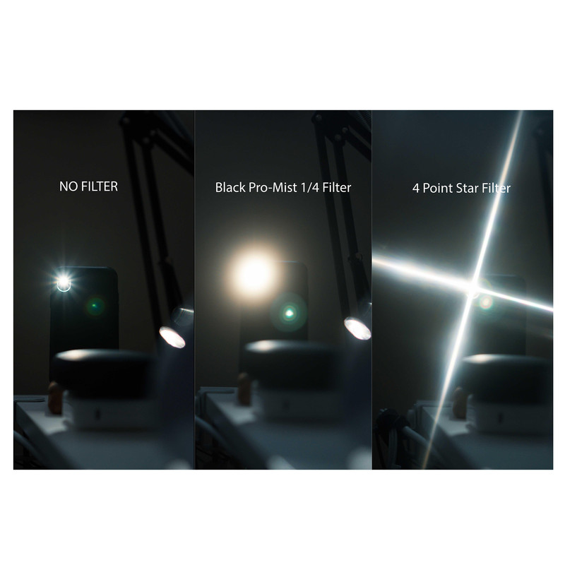 فیلتر لنز کی اند اف مدل BLACK DIFFUSION1/2 (HMC) NANO-C - 58MM