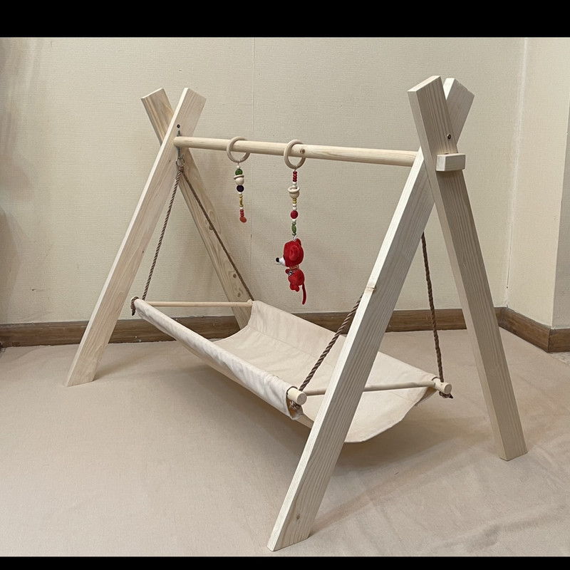 گهواره سنتی نوزاد مدل تاشو