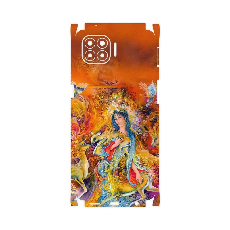 برچسب پوششی ماهوت مدل Persian miniature 2-FullSkin مناسب برای گوشی موبایل اپو A93