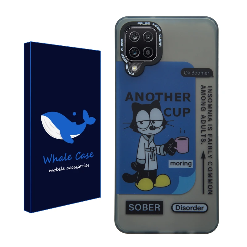 کاور وال کیس مدل Morning مناسب برای گوشی موبایل سامسونگ Galaxy A12 / A12 Nacho