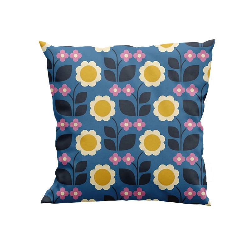 کوسن پاد آفرین مدل گل ها کد DKK641