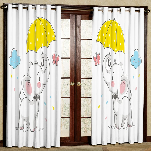 پرده مخمل پانچی کد 6206 سایز 280x140 سانتی متر