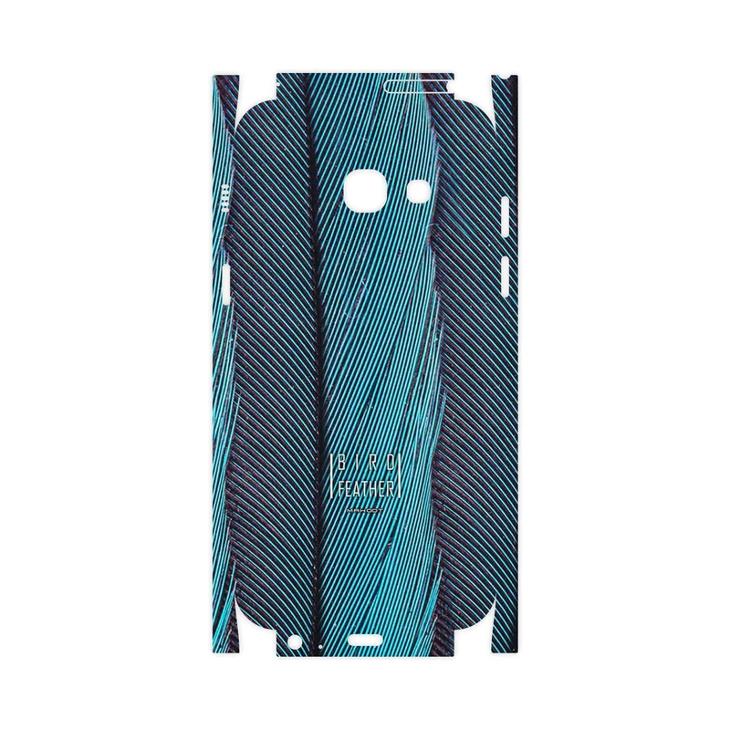 برچسب پوششی ماهوت مدل Turquoise feathers-FullSkin مناسب برای گوشی موبایل سامسونگ Galaxy A3 2017