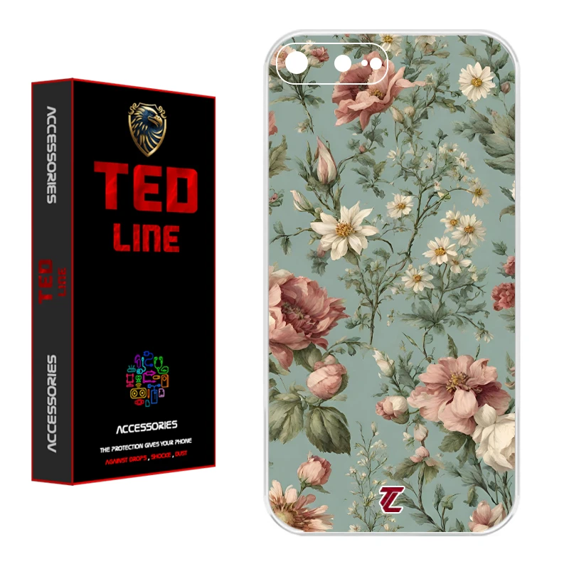 کاور تدلاین طرح گل کد 1152 مناسب برای گوشی موبایل اپل Iphone 7 Plus / 8 Plus