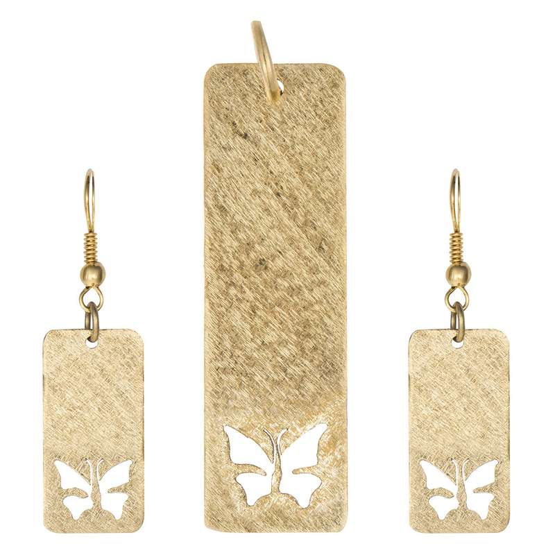 نیم ست برنزی کارول مدل CAA003 نیم ست برنزی کارول مدل CAA003