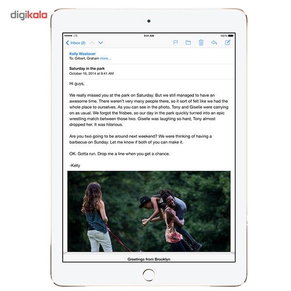 تبلت اپل مدل iPad Air 2 Wi-Fi ظرفیت 16 گیگابایت main 1 18