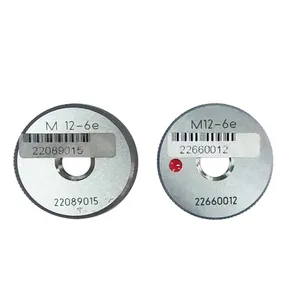 گیج برو نرو رینگی جی بی ا سایز  M12 x1.75 -6e بسته دو عددی