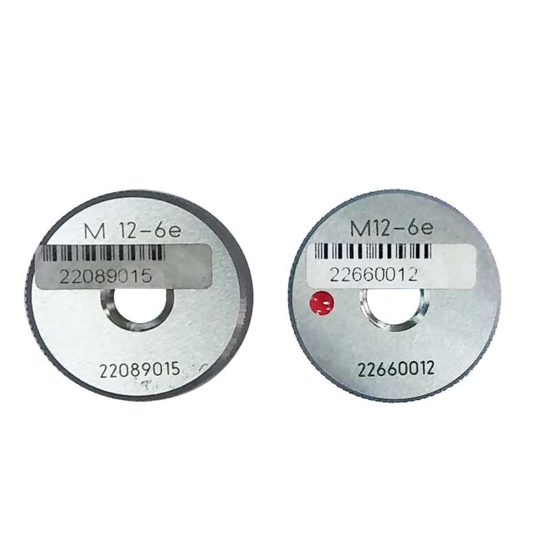 گیج برو نرو رینگی جی بی ا سایز M12 x1.75 -6e بسته دو عددی