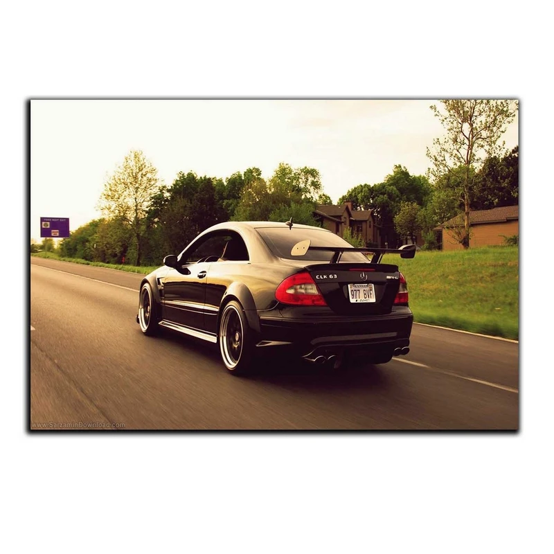 تابلو شاسی بکلیت طرح ماشین بنز مدل SH-4702