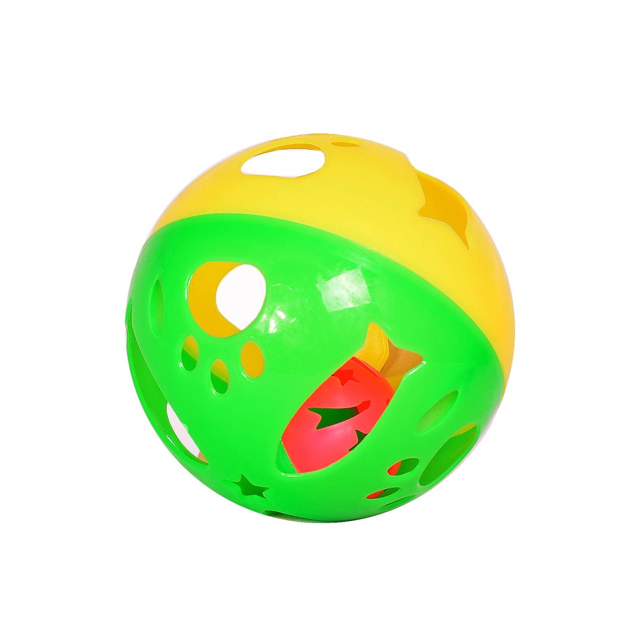 اسباب بازی سگ توپ در توپ مدل Fish and Paws Ball-YG
