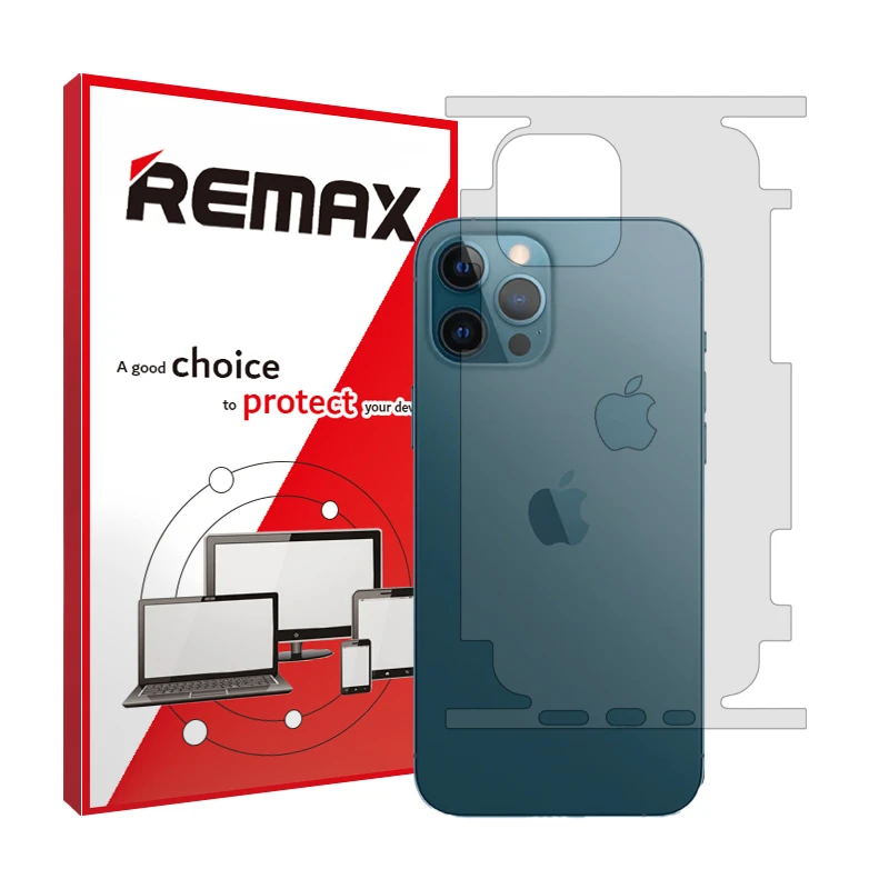 محافظ پشت گوشی شفاف ریمکس مدل HyGEL مناسب برای گوشی موبایل اپل iPhone 12 Pro Max