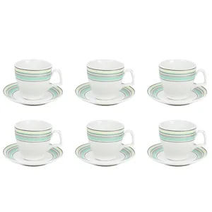 سرویس قهوه خوری 12 پارچه طرح Zebra مدل 03