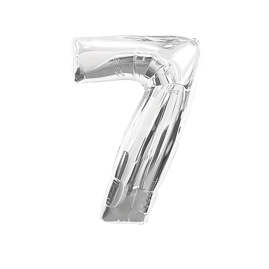 بادکنک فویلی مدل عدد 7 کد KP-58