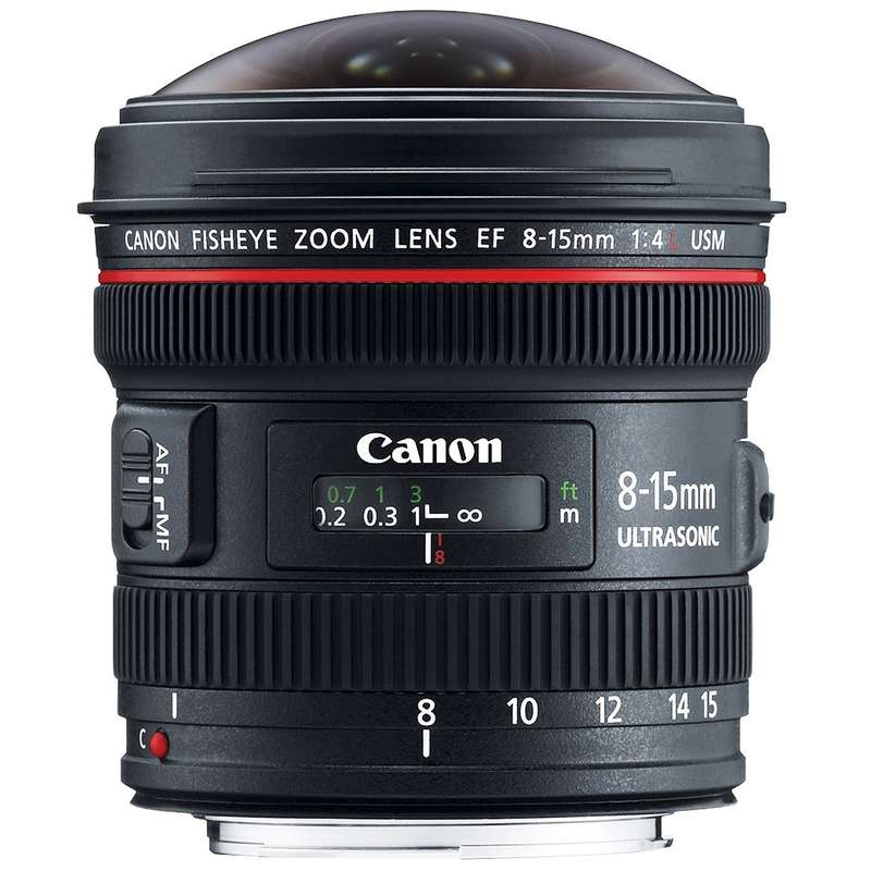 لنز کانن مدل EF 8-15mm f/4L USM Fisheye لنز کانن مدل EF 8-15mm f/4L USM Fisheye
