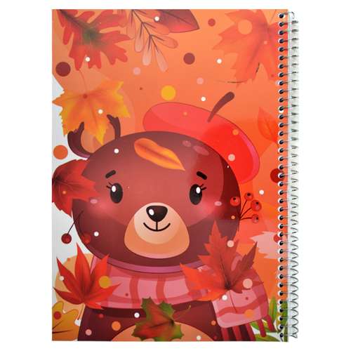 دفتر مشق مدل فانتزی طرح خرس