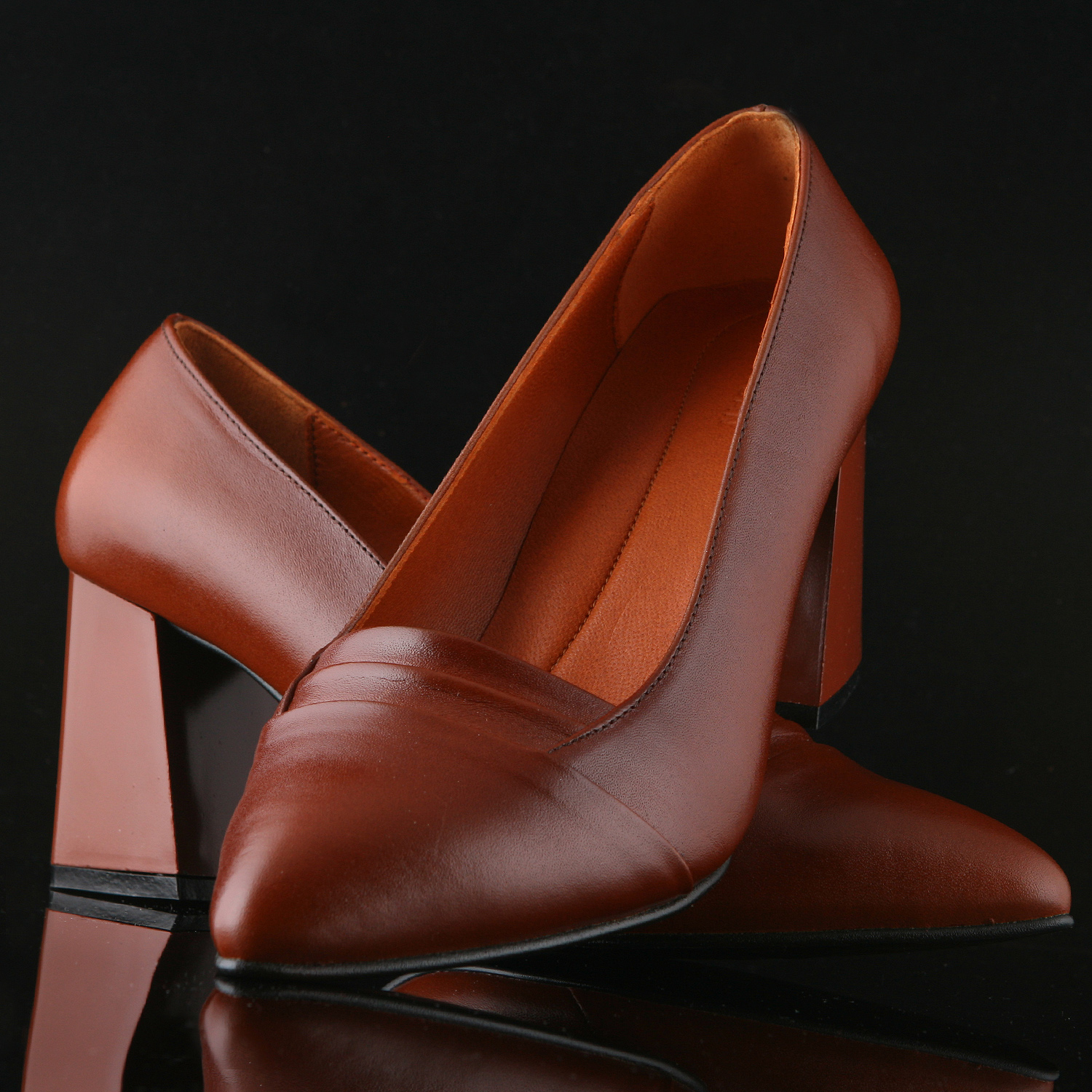 کفش زنانه چرم یلسان مدل  تارا کد Asl-TRA-613-GN -  - 7