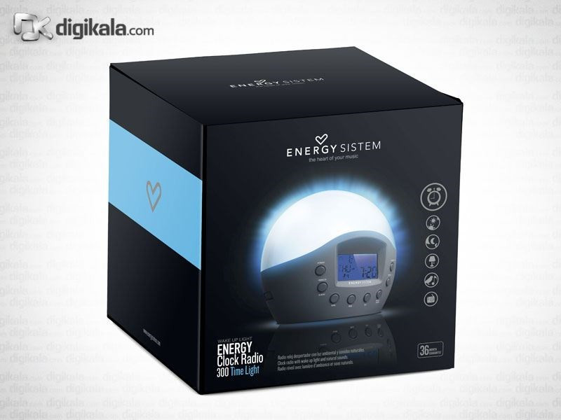 انرژی سیستم انرژی کلاک رادیو 300 تایم موزیک