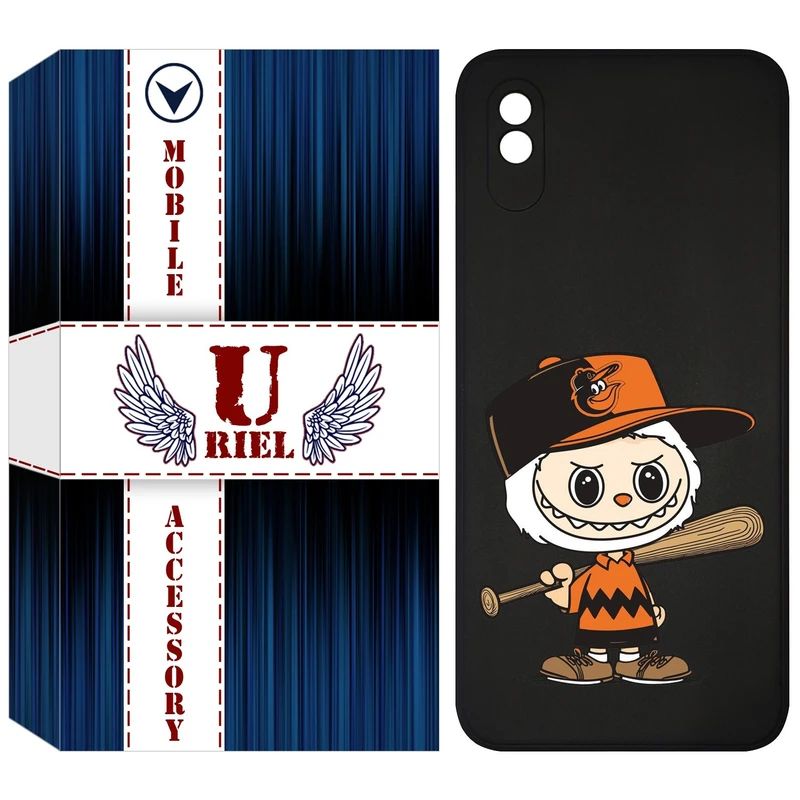 کاور یوریل قاب مدل KSH کد 128 طرح عروسک لبوبو مناسب برای گوشی موبایل شیائومی Redmi 9A / 9AT