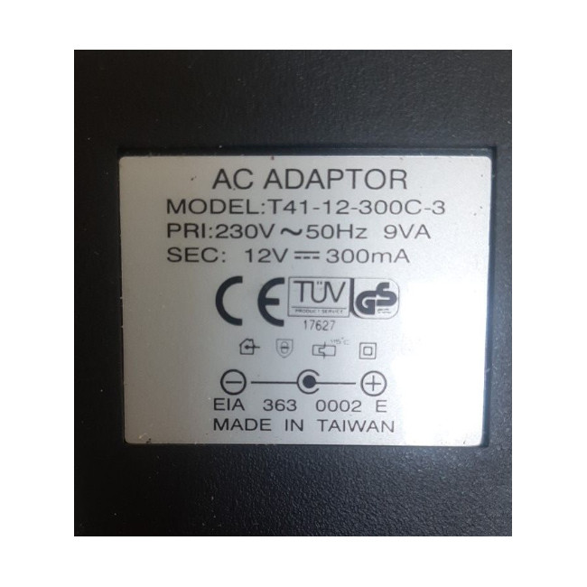 آداپتور 12 ولت 300 میلی آمپر مدل ترانسی