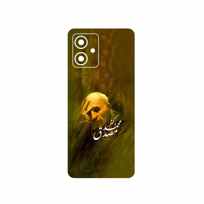 برچسب پوششی ماهوت مدل Dr_Mosadeq مناسب برای گوشی موبایل موتورولا Moto G54