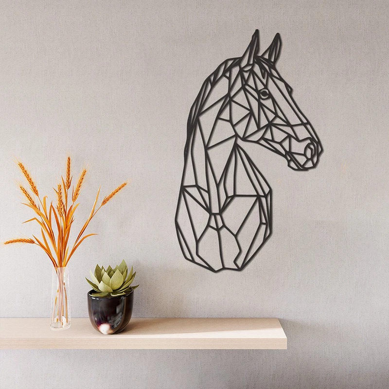 دیوارکوب دیزانور طرح اسب مدل 30 کد A033