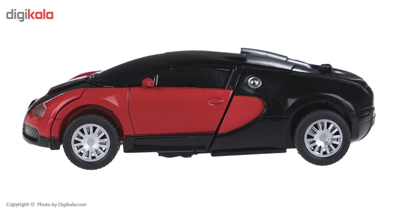 ماشین بازی ترنسفورمر مدل Bugatti