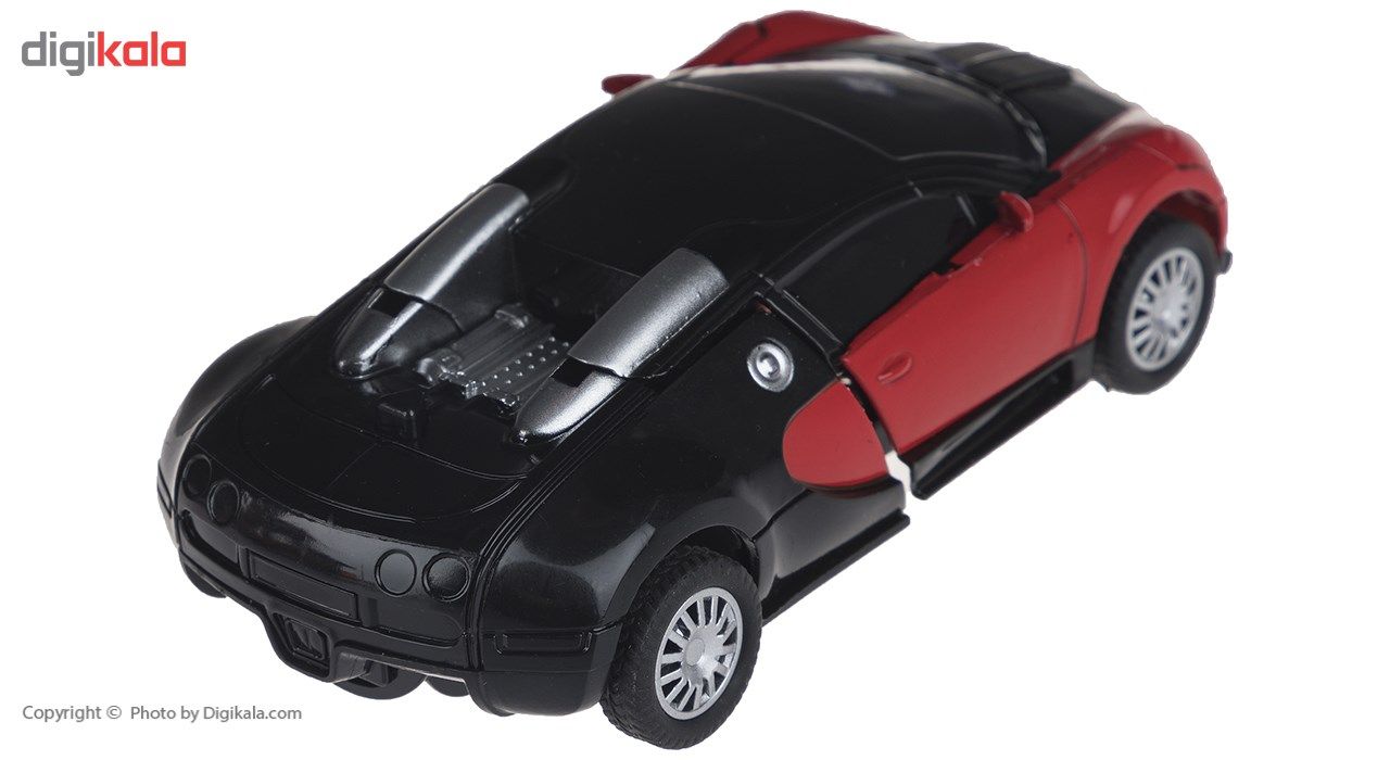 ماشین بازی ترنسفورمر مدل Bugatti