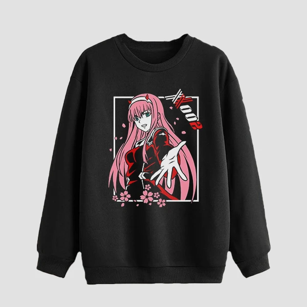 سویشرت دخترانه مدل دورس انیمه ای anm187