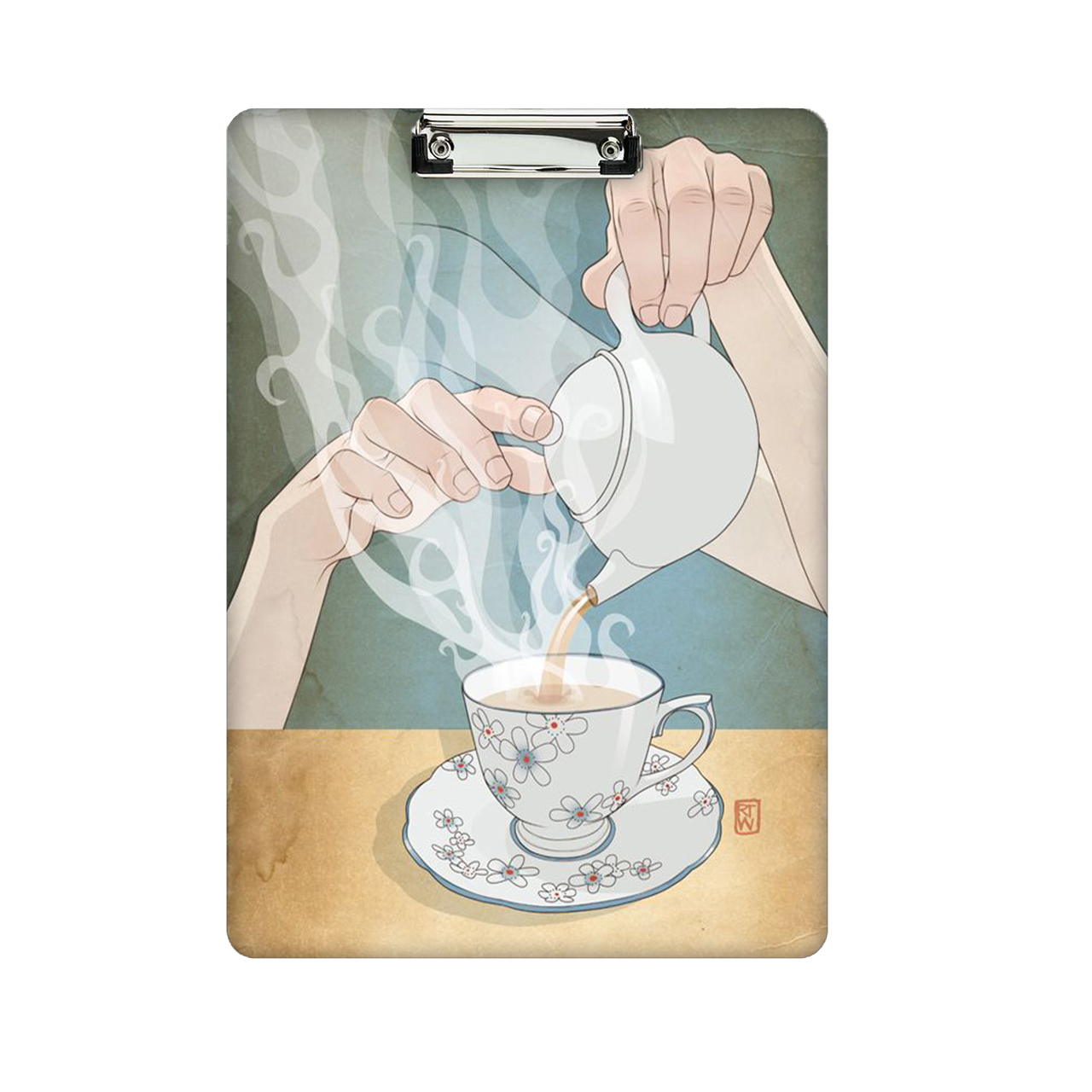 تخته شاسی طرح چای کد 1090 سایز a4