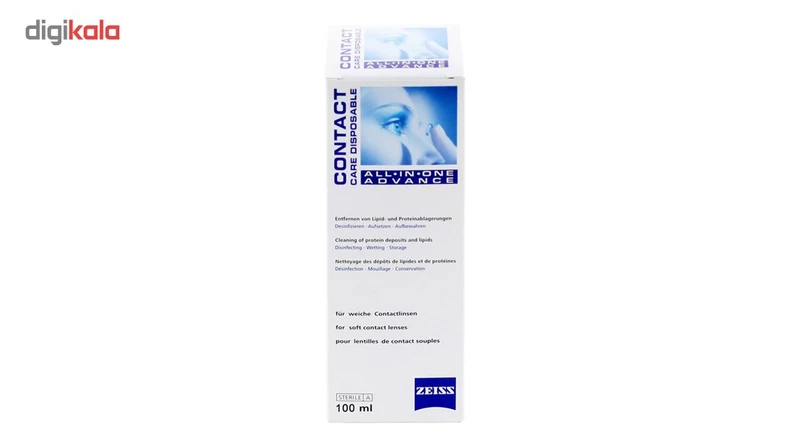 عکس شماره 4 : محلول شستشوی لنز زایس مدل all-in-one حجم 100 میلی لیتر