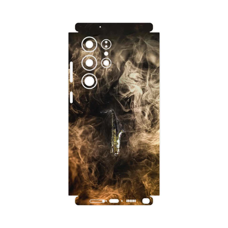 برچسب پوششی ماهوت مدل Saxophone-FullSkin مناسب برای گوشی موبایل سامسونگ Galaxy S23 Ultra