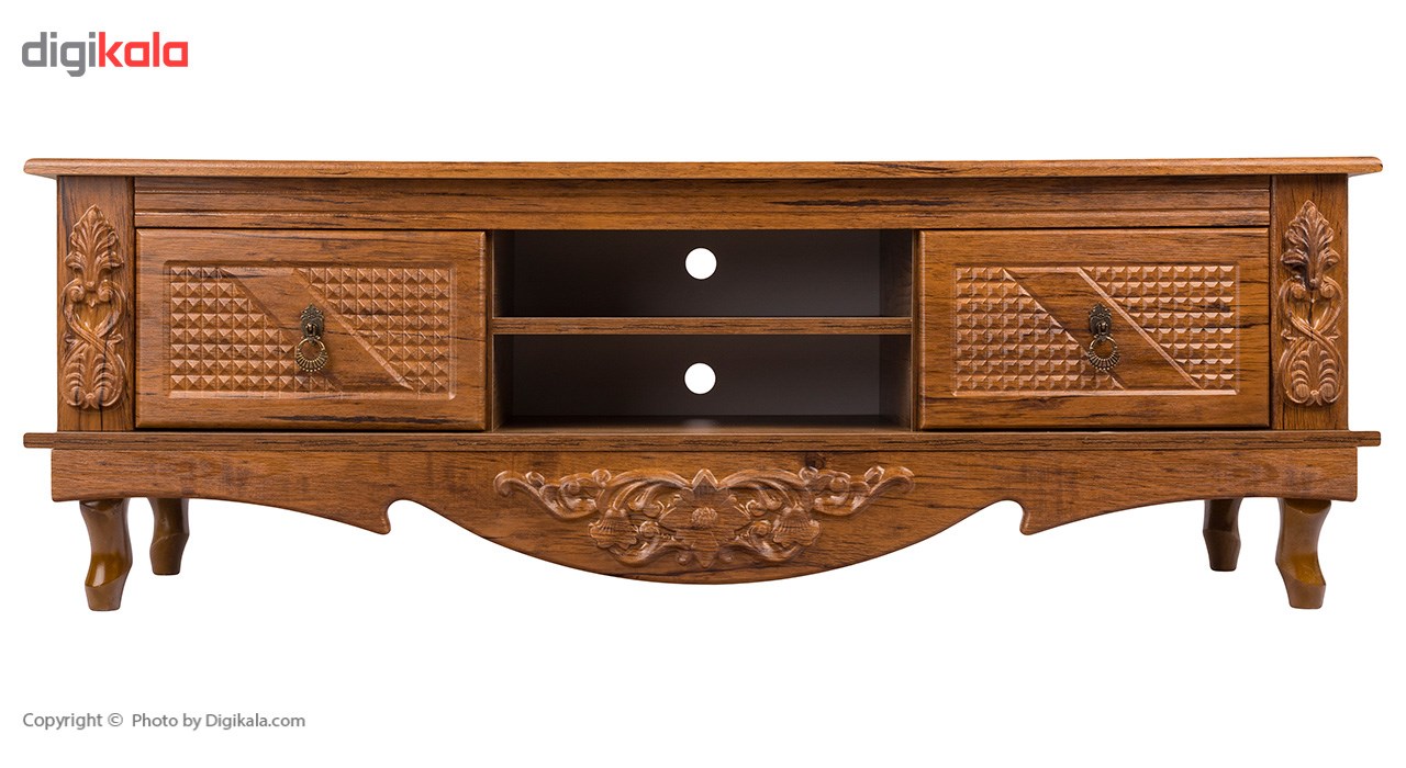 میز تلویزیون صنایع چوب قائم مدل K713