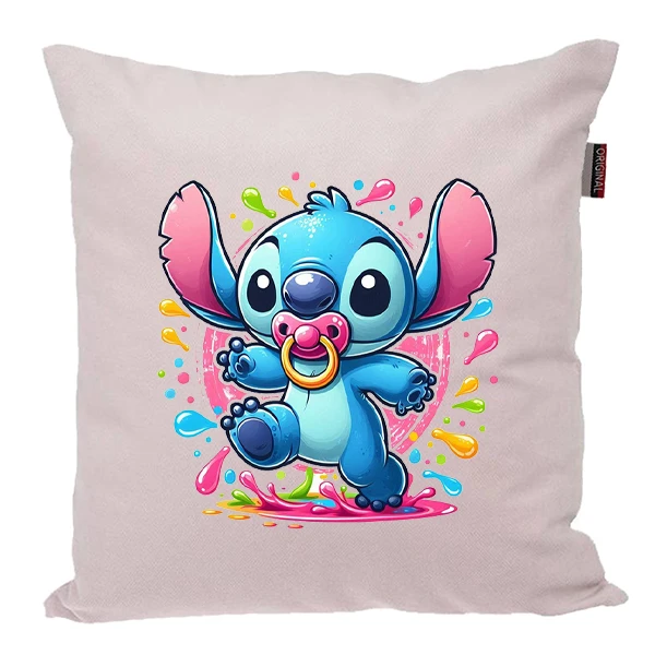 کوسن پاد آفرین مدل کارتون استیچ و لیلو کد PK401292