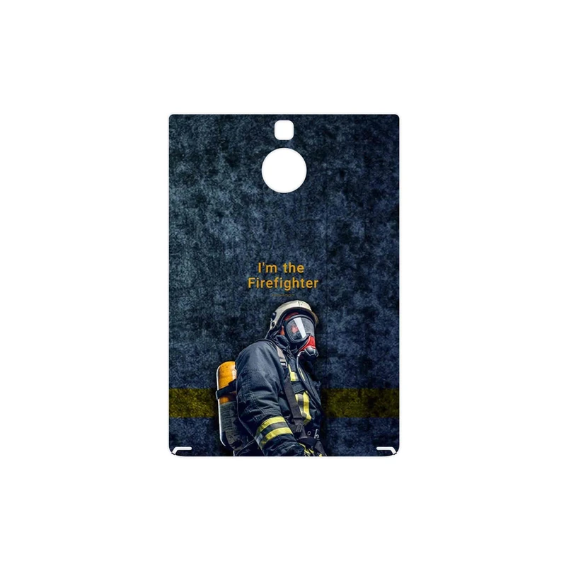 برچسب پوششی ماهوت مدل Firefighter مناسب برای گوشی موبایل بلک بری Passport Silver Edition