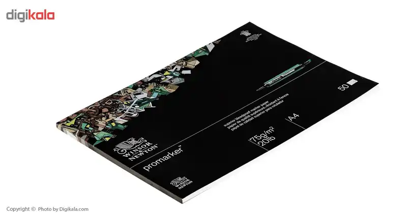 دفتر ماژیک آبرنگی وینزور کد 6002004 سایز A4